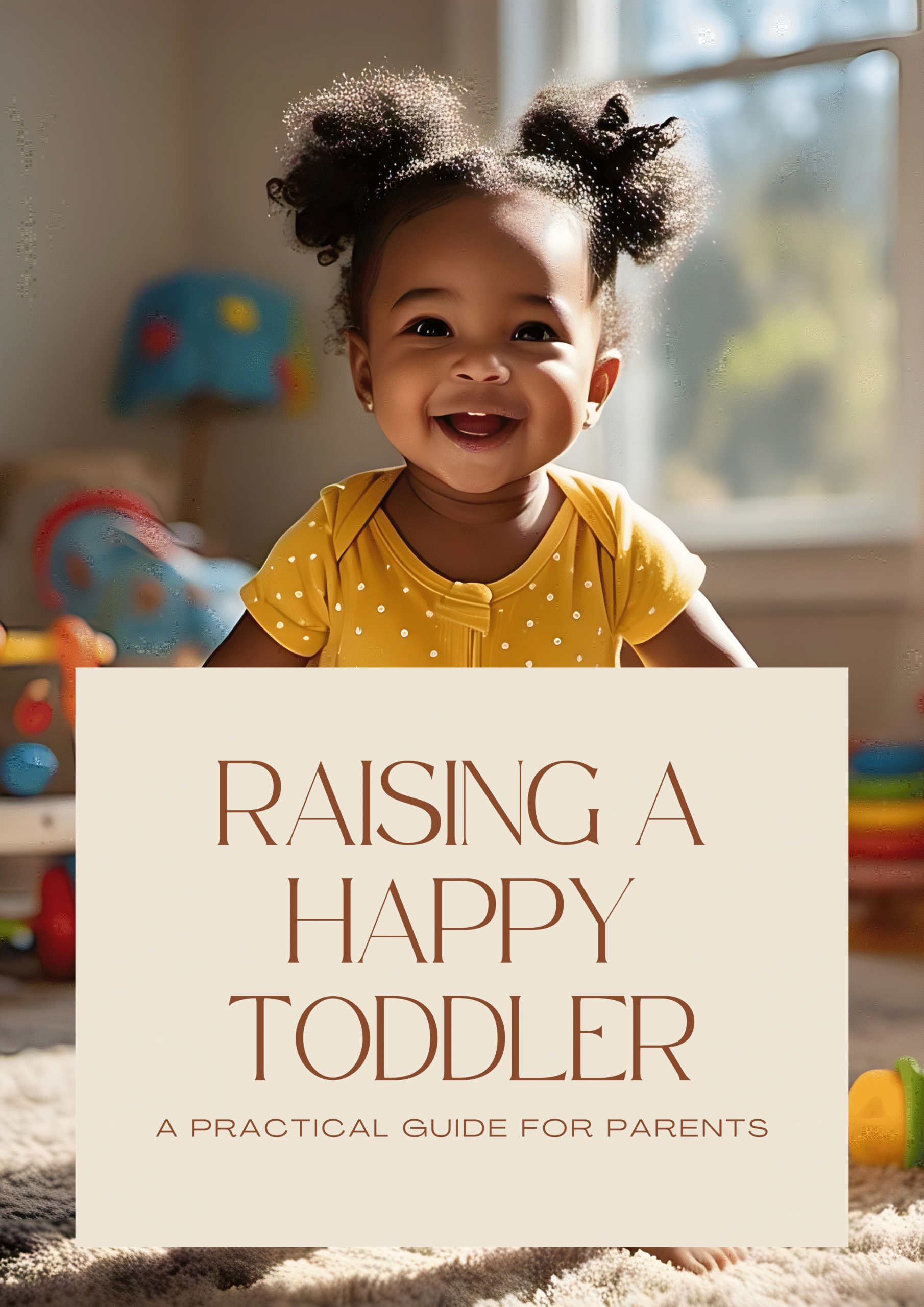 Toddlers Parenting Guide Ebooks to Help Parents Raise Their Toddler with Joy burnt sienna and beige modern minimalist female guide to optimistic life ebook pdf