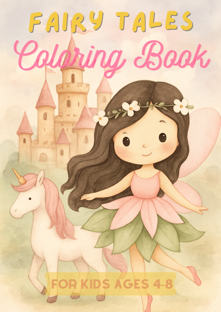 fairy tales coloring book