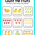circle the green fruits! (3)